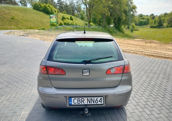 Seat Ibiza cena 7500 przebieg: 186700, rok produkcji 2004 z Brodnica małe 79